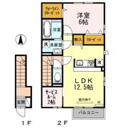 ディアマンテの間取り画像