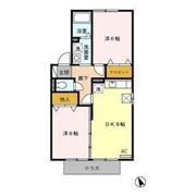 セジュールロイヤル Bの間取り画像
