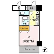 サンタウン竹鼻 Aの間取り画像