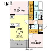 GRAMM佐野屋敷の間取り画像