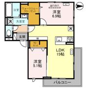 vie l'eclatの間取り画像