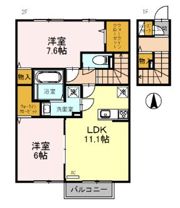 ラフィーネ横尾の間取り画像
