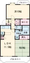 フォンテーヌ八幡の間取り画像