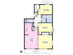 フォンテーヌ八幡の間取り画像