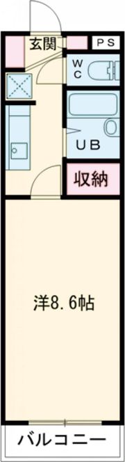 コート新屋敷の間取り画像