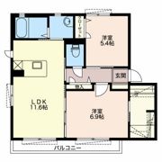 I’s garden Dの間取り画像