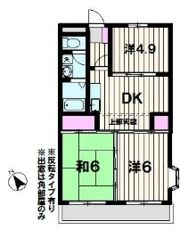 サンモールクレストの間取り画像