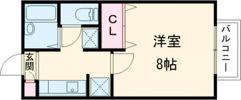 ハイマートK B棟の間取り画像