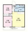 アパルトメントKの間取り画像