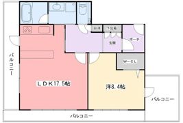レジデンス御幸アベニューの間取り画像