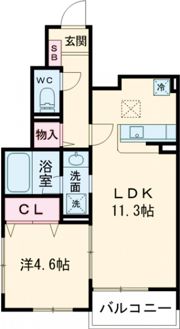 サニーハウスの間取り画像