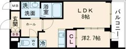 アドバンス京都クラッセの間取り画像