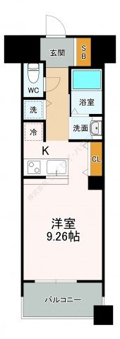 グラビスコート加古町の間取り画像