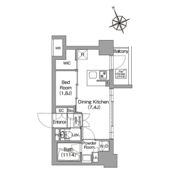 コンフォリア東葛西の間取り画像
