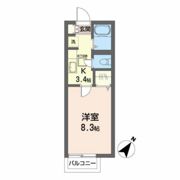 タートルヒルズBの間取り画像