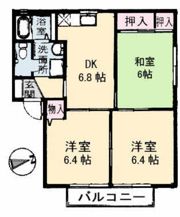 サニープレイス陽光台の間取り画像