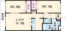 Major大津北の間取り画像
