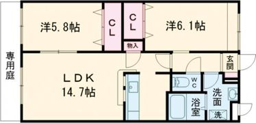 Major大津北の間取り画像