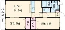 Major大津北の間取り画像