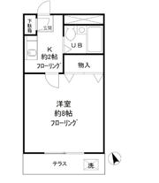 ハイツタカノの間取り画像