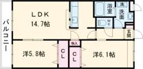 Major大津北の間取り画像