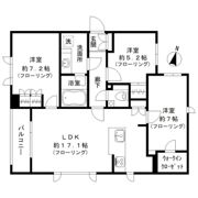 Blue Hill Shimomeguroの間取り画像