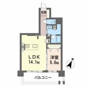 LaSante照葉オーシャンテラスの間取り画像