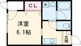 ラ・ポルテ光の森北Ⅴの間取り画像