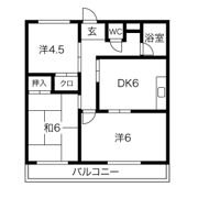プリミエール弥生の間取り画像
