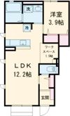 アリエッタ赤坂の間取り画像