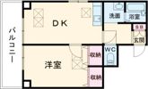 ルネス住吉の間取り画像