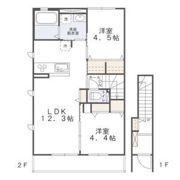 アリエッタ赤坂の間取り画像