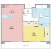 富士マンションの間取り画像
