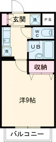 studio Amiの間取り画像