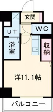ラミューズ宇都宮ウエストの間取り画像