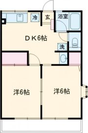 シティハイム協和の間取り画像