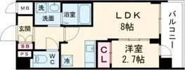 アドバンス京都クラッセの間取り画像