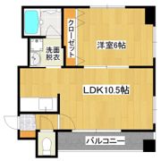 グランパルク椿館の間取り画像