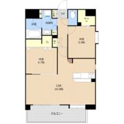 LIBTH八王寺タワーの間取り画像