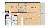 チェリーブロッサム久保原の間取り画像