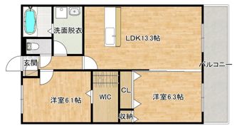 チェリーブロッサム久保原の間取り画像