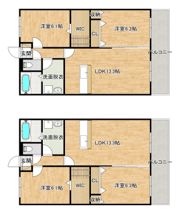 チェリーブロッサム久保原の間取り画像