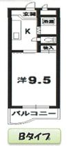 クイーンハイツの間取り画像