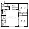 アプリーラ稲穂の間取り画像