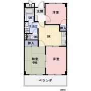 ルミエール八幡の間取り画像