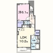 ポンテリブロK・Ⅰの間取り画像