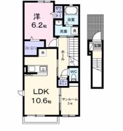 シエルセランⅡの間取り画像