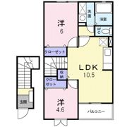 プロスペールⅠの間取り画像