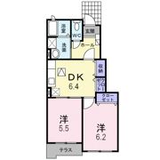 シャルマン弐番館の間取り画像