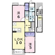 アルバ グランデBの間取り画像